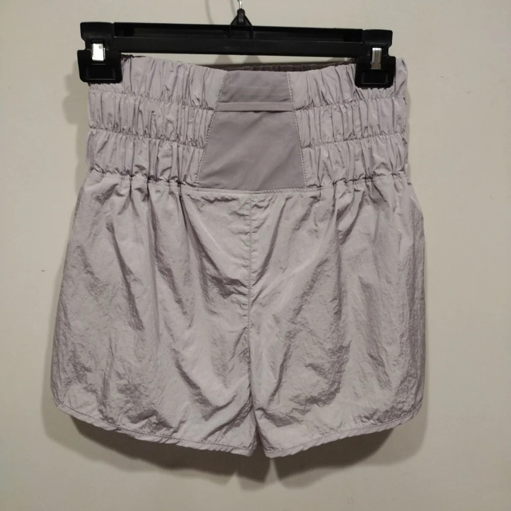 Free People Movement Women's Lilac Purple Way Home High Waist Track Shorts Sz M - Picture 7 of 7